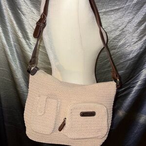 Vintage 90’s Rosetti Ivory Woven Shoulder Bag